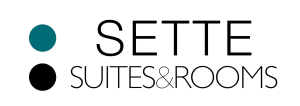Logo of Sette Suites – modern accommodation in Xylokastro, Greece.